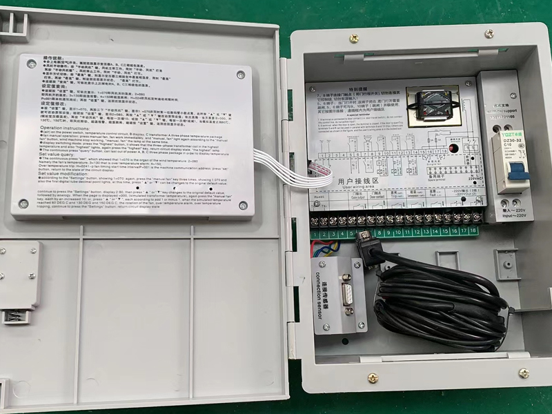 南平​LX-BW10-RS485型干式变压器电脑温控箱批发